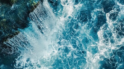 drone shooting view of beautiful nature. Selective focus.