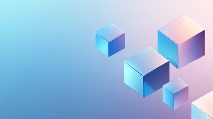 Fototapeta premium Exploring floating gigapixel innovations in abstract business environments