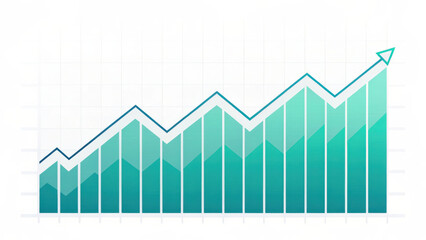 Graph, growth, economics, risk, data, analysis, upward, trend, finance, statistics, business, performance, investment, market, success, increase