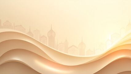 |Mosque with weaves background