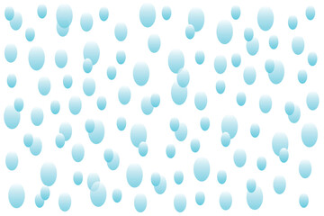 青い抽象的なイラスト