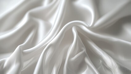 Obraz premium white satin background