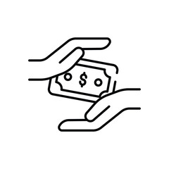 Payment vector icon stock illustration 