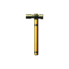 Hammer pixel icon. Construction hammer vector. Equipment icon hammer vector. Home tool hammer. Hand tool vector.