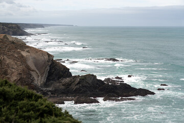 Majestic Coastal Cliffs Overlooking the Ocean