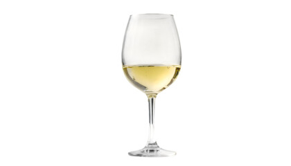 Two Champagne Flutes Filled With Sparkling Wine
isolated white transparent background