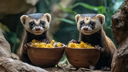 black-footed, ferret, animal, wildlife, mammal, endangered, predator, nature, furry, cute, small, carnivore, mustelid, nocturnal, burrow, prairie, conservation, rare, sleek, whiskers, agile, curious, 