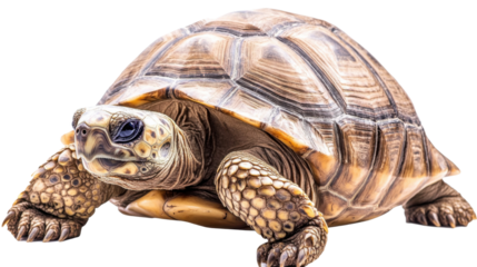 sea turtle isolated on white background