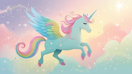 Obraz premium new year horse