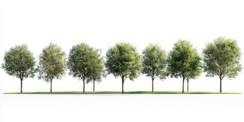 Row of trees
