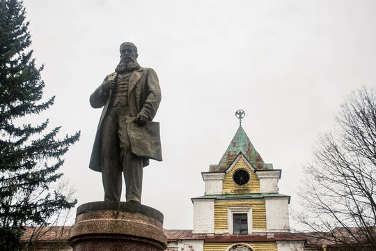 Monument to V. V. Dokuchaev, Russian Scientist. Photo