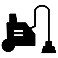 Washing Vacuum Cleaner Glyph Icon