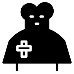 Toaster Bread Food Glyph Icon