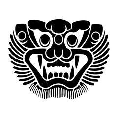 The traditional Korean Goblin (Dokkaebi) pattern, which wards off disasters and protects from hardships, applied to interior decorations, precious metals, tiles, umbrellas, ties, fabrics, package desi