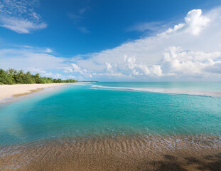 Fototapeta premium Generated image 夏の海の風景