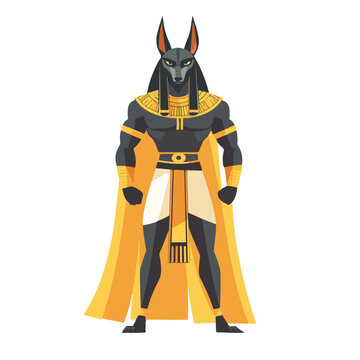 recommend clip art: Anubis – The jackal-headed god of mummification