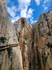Towering Cliffs of Caminito del Rey