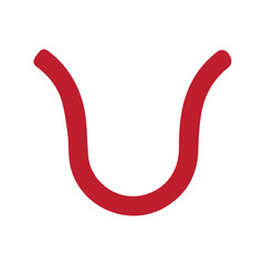 cardiovascular system vessel red icon