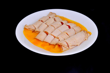 Chicken and Cheddar Cheese Rolls