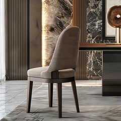 chair and table