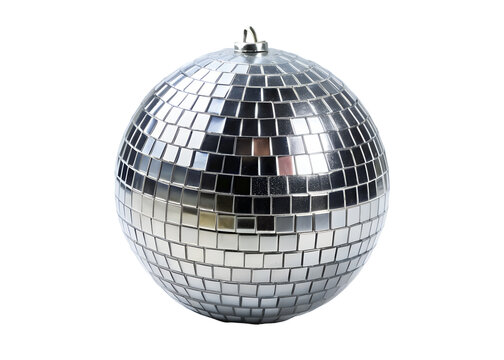 silver ball clipart image on transparent background