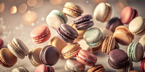 Obraz premium colorful macaroons