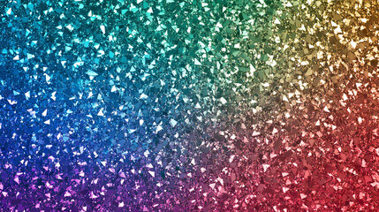 Rainbow Glitter Abstract Texture