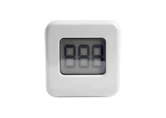 digital timer clipart image on transparent background
