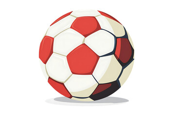 Fototapeta premium Classic Soccer Ball, A Dynamic Sports Design Element