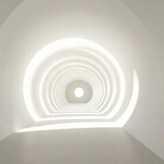 Obraz premium empty white room