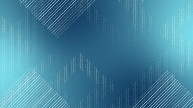 dual tone multiple circular dots moving with parallel lines halftone design loop able geometrical background