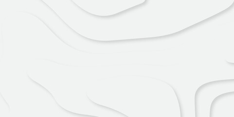 Abstract gradient layer white papercut topography luxurious stripe spiral web dynamic geometric frame modern background.