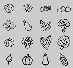 A vibrant collection of farm-fresh vegetables, rich in  and nutrients. Featuring a variety of greens, root vegetables, and herbs that promote a healthy lifestyle and balanced diet. Perfect for culinar