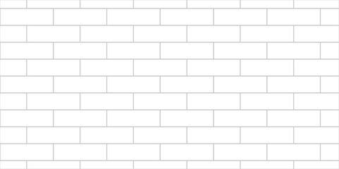 Obraz premium White brick wall background. Architecture construction stone block brick wallpaper. seamless building cement concrete wall grunge background. 