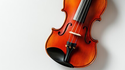 Fototapeta premium Violin on isolated background 