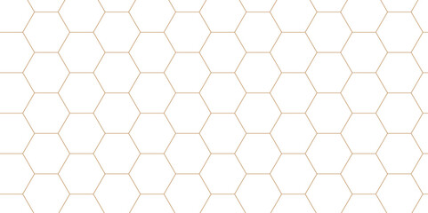 Abstract white honeycomb with hexagons. Abstract hexagon polygonal pattern design background. seamless bright white abstract grid emboss business science polygonal background.	
