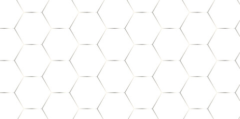 Abstract white honeycomb with hexagons. Abstract hexagon polygonal pattern design background. seamless bright white abstract grid emboss business science polygonal background.	
