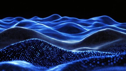 Fototapeta premium blue abstract background