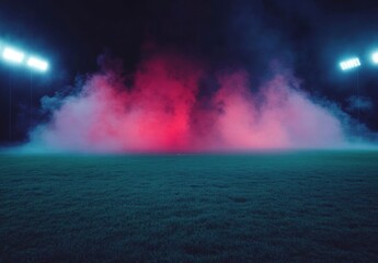 Obraz premium night sky with clouds