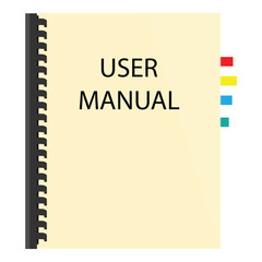 User guide book. Instruction manual for user training