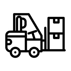 contains icons related to logistics, shipping, international markets, international trade, cargo, between countries