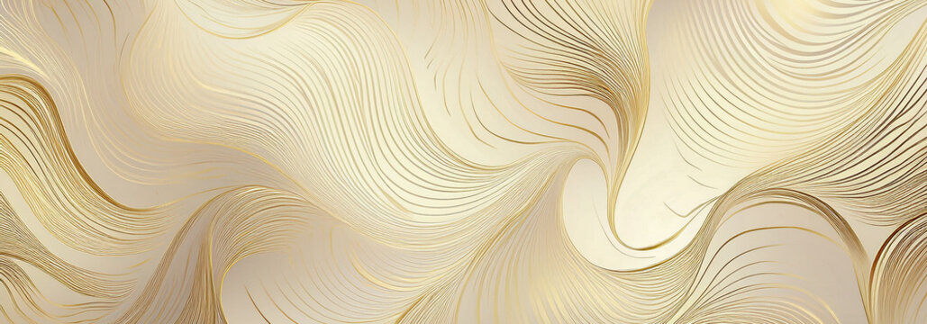 Luxury gold abstract background design - Powered by Adobe