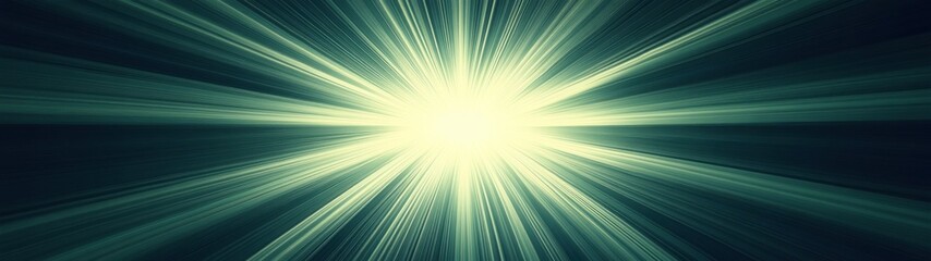 Obraz premium Bright Radiance with Dynamic Light Rays in Dark Background