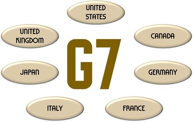 The G7 (Group of Seven) countries are a group of developed countries that have the largest economies in the world