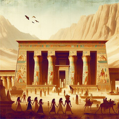 Egipt temple