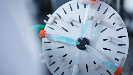 Asian female scientists are conducting experiments in a biological laboratory.