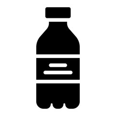 water bottle glyph icon