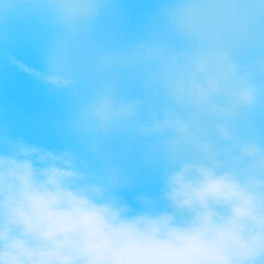 Obraz premium blue sky with clouds