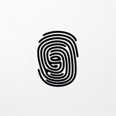 Obraz premium Fingerprint Pattern