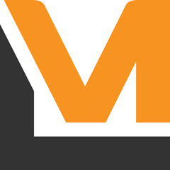 LM letter Logo design